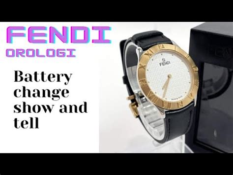 los angeles fendi watch repair|fendi watch battery replacement.